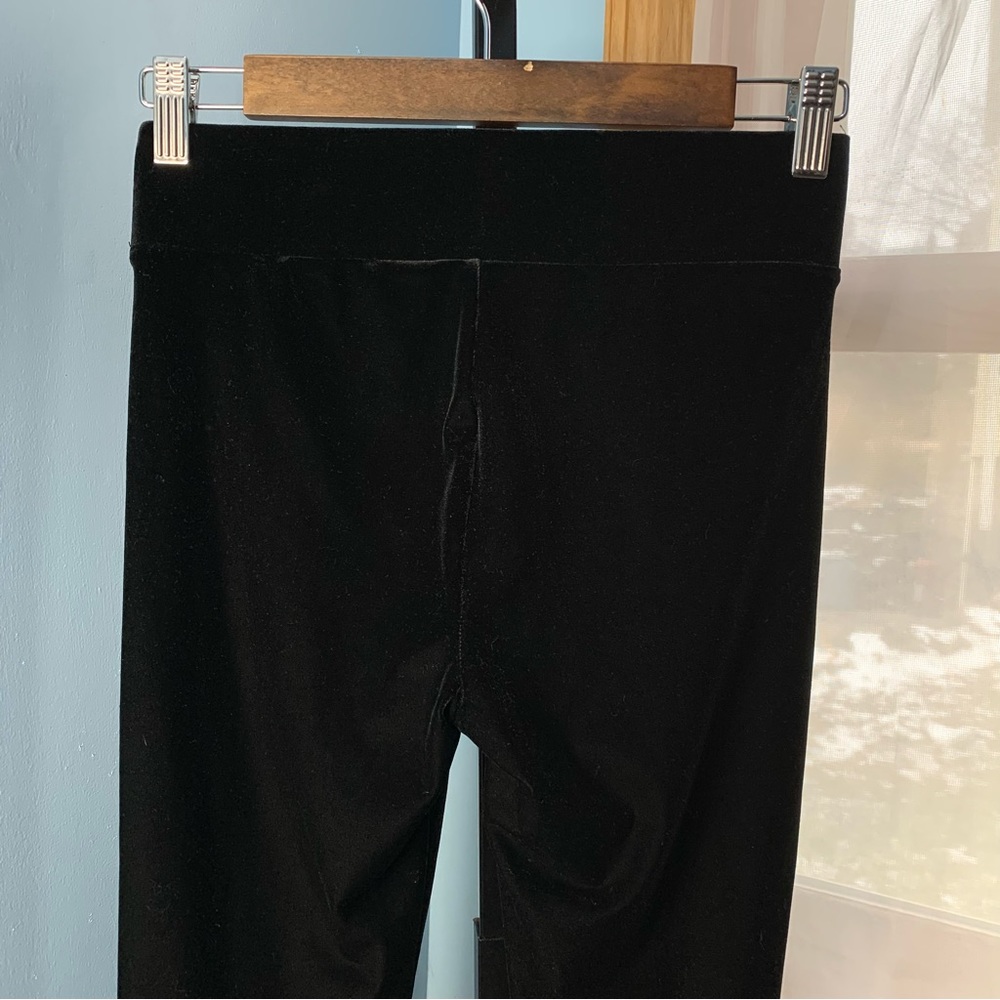 J. Crew Black Velvet Leggings - Picture 5 of 6